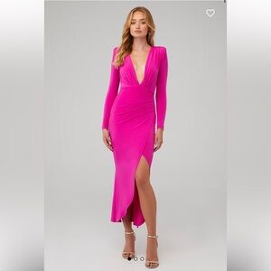 Nookie Farrah dress Pink Long Sleeve Dress